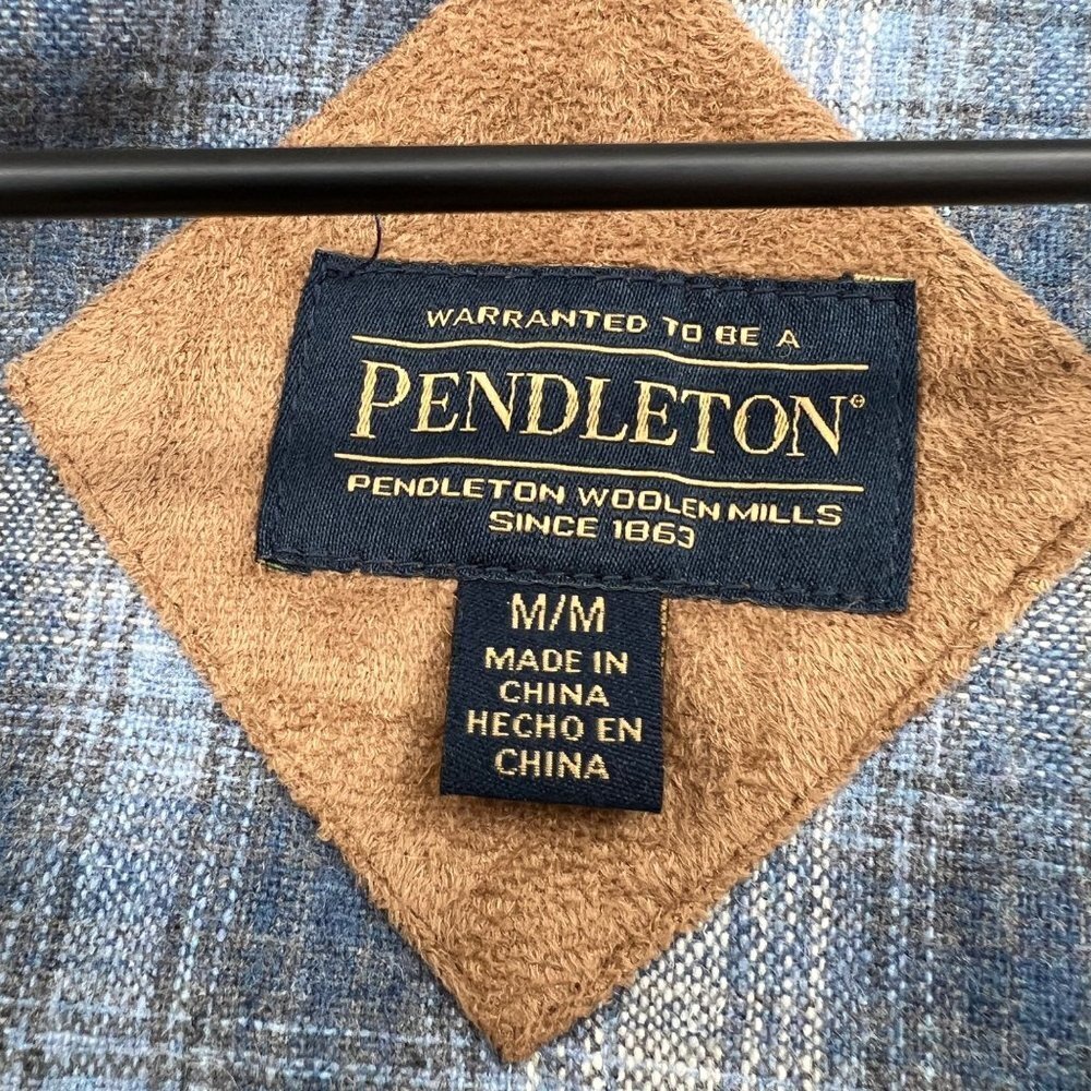 Pendleton Ladies' Fuzzy Zip Jacket Coat Teddy Bear Fall Winter Sherpa Fleece med - Picture 6 of 15